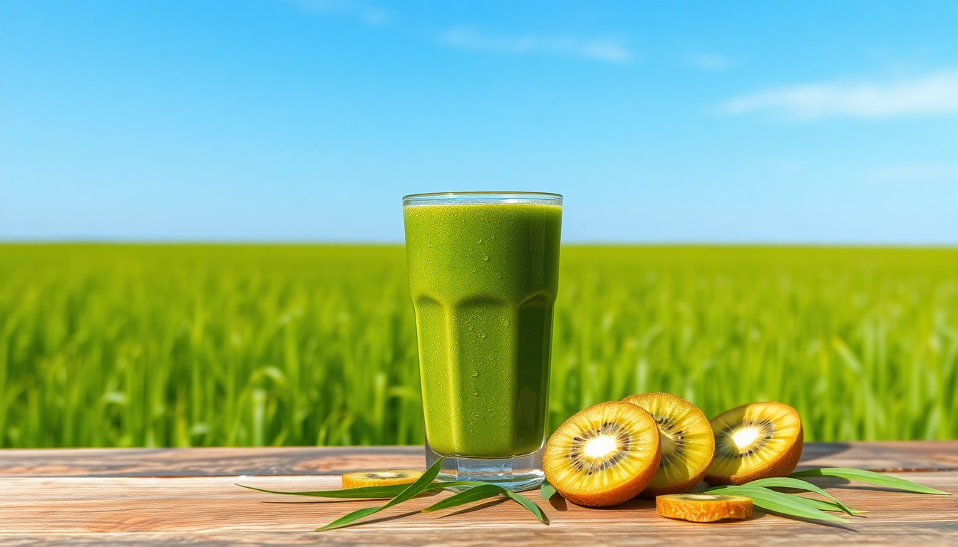 生搾り青汁の特徴【グリーンモンスター】乳酸菌たっぷり