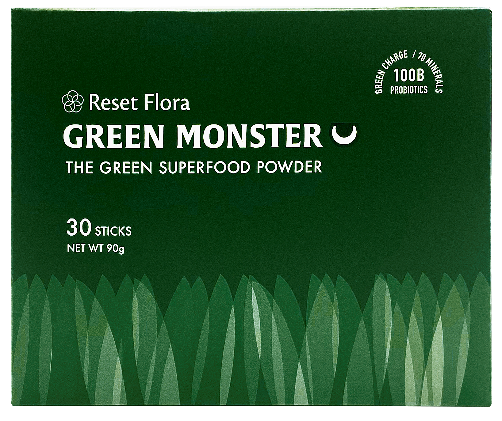 グリーンモンスター ・リセットフローラ【生搾り乳酸菌入青汁】